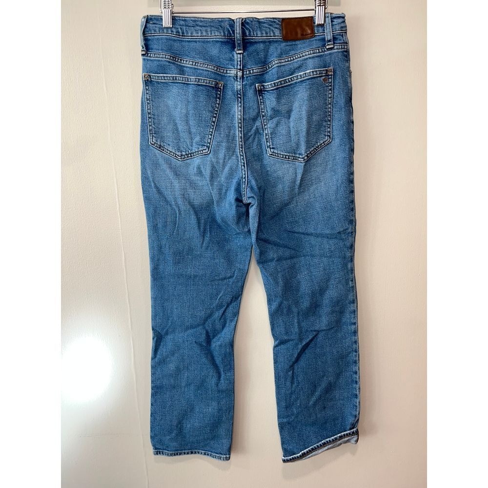 Madewell Women's Classic Straight Leg Jeans Medium Wash Denim Size 28